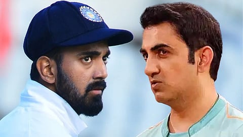 Gautam Gambhir KL Rahul 