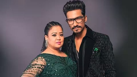 haarsh limbachiyaa and bharti singh  