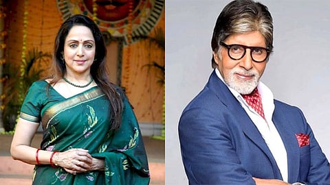 amitabh bachchan and  hema malini Gudi Padwa Wishesh