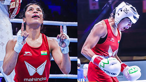Nikhat Zareen beats Vietnam's Nguyen Thi Tam to bag second World Championships gold  Boxing news in 