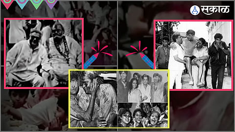 Raj Kapoor famously threw the wildest Holi parties.