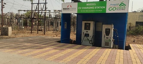 mahavitaran charging stasion