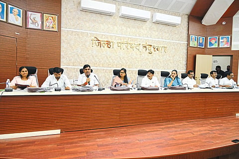 ZP 2022 23 revised original budget of 2023 24 presented in Zilla Parishad meeting nandurbar news