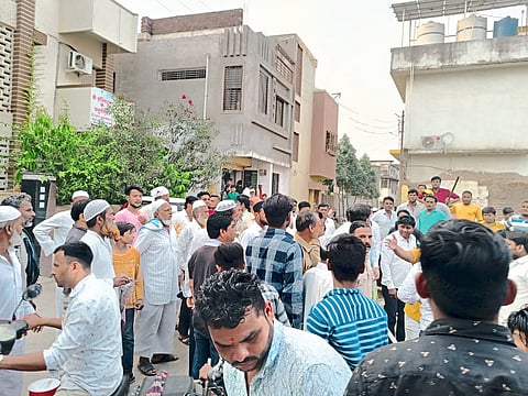 dispute between corporators over  tender Both groups clashed jalgaon news