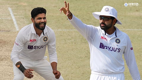 ind vs aus 3rd test Ravindra Jadeja rohit sharma in team india cricket news in marathi 