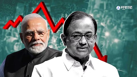 Indian economy is growing, but the sequential quarter growth is declining: P Chidambaram