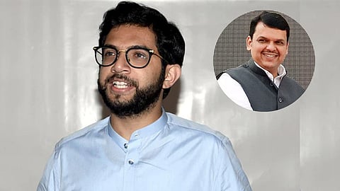 aditya thackeray on bjp devendra fadanvis over his marriage maharashtra budget session 2023  