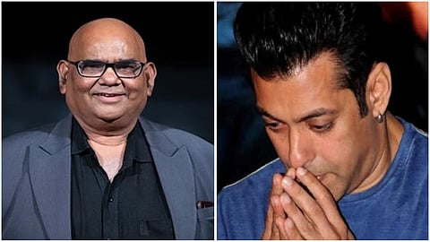 Satish Kaushik and salman khan 