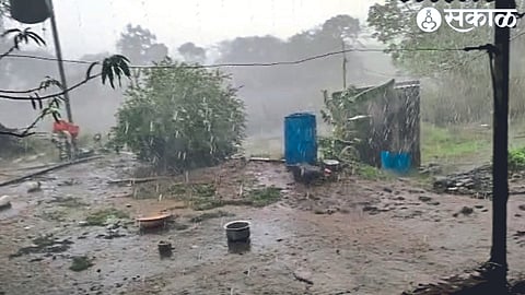 Damage to summer crops due to hailstorm with strong winds in eastern region.
