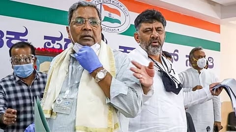 DK Shivakumar  and Siddaramaiah News