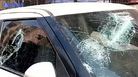 pune  Cars Ransacked  