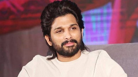 Allu Arjun look viral 