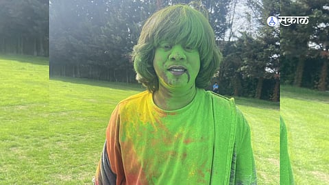 maharashtrachi hasyajatra fame gaurav more photo during holi 2023 celebration goes viral users funny comments  