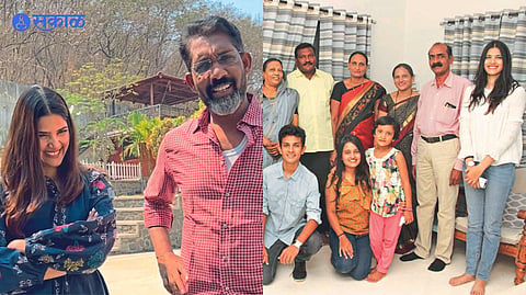Sayli Patil from of Nevada is playing female lead in Marathi film Ghar Banduk Biryani directed by Nagraj Manjule dhule news