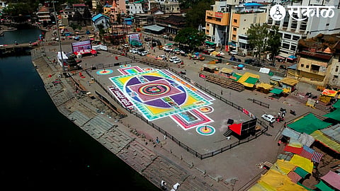 Maha Rangoli on Godaghat