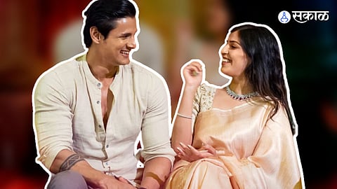 bigg boss marathi fame Mira Jagannath and Jai Dudhane new song video out Jiv Ranglay Go 
