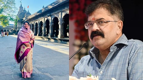 jitendra awhad tweet on oppose sambhaji raje wife sanyogita raje over vedokta in nashik kalaram temple controversy rak94