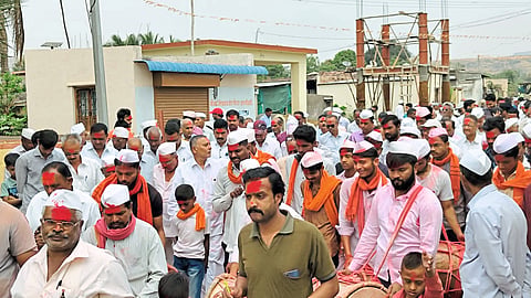 आडाचीवाडी येथे तानाजीबाबा यात्रेनिमित्त भाकणूक