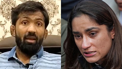 Wrestler Protest Yogeshwar Dutt 