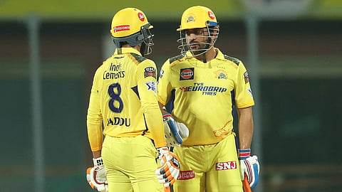 CSK vs RR MS Dhoni