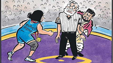 अध्यक्ष बृजभूषण सिंह 