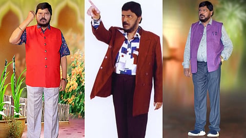 ramdas athawale on why he wear colorful suits Ramdas Athawale said that he would like to work in films  