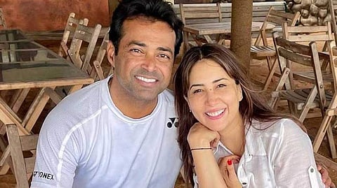 Kim Sharma Bollywood actress Leander Paes tennis 