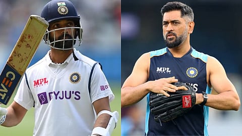 ajinkya rahane comeback in indian test team  rahane ipl 2023 csk run stats credits to ms dhoni  