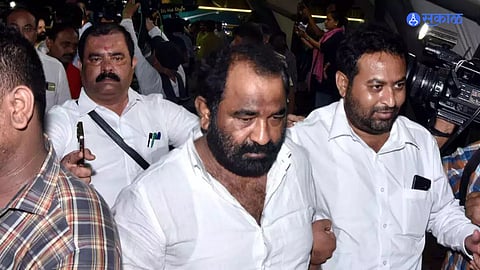 MLA Nitin Deshmukh in police custody Sangharsh Yatra