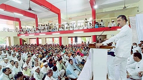 Agricultural Produce Market Committee election Shambhuraj Desai 