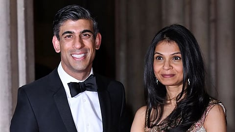 rishi sunak and wife akshata murthy 