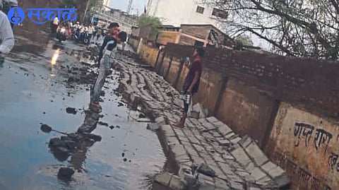 Ginning press wall in Shivajinagar
