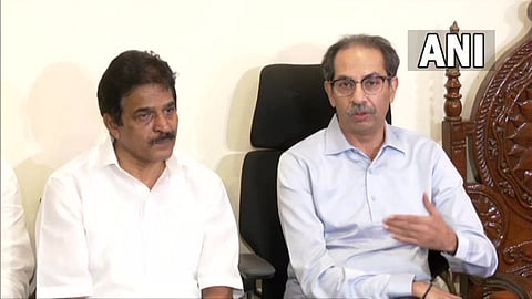 Uddhav Thackeray : ठाकरेंनी आधी दिल्लीत यावं मग राहुल गांधी येतील; वेणुगोपाल 'मातोश्री'वर, म्हणाले...