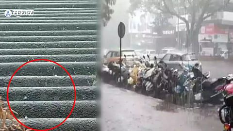 Pune Hailstorm Video