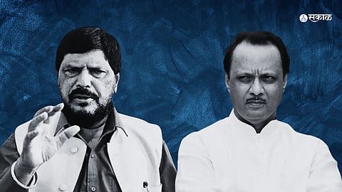 ramdas athawale offers chief minister post to ncp ajit pawar amide  bjp join anjali damanias claim  