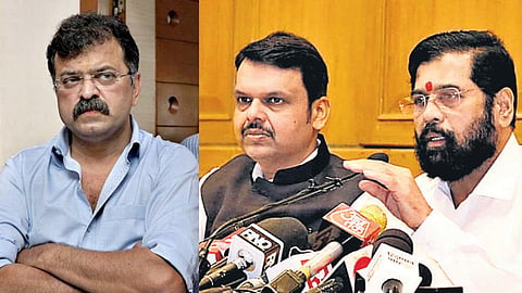 NCP Jitendra Awhad criticized shinde  govt  