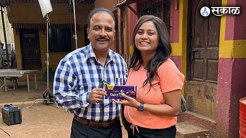 actress Rasika Vengurlekar shared post for Samir Choughule after maharashtrachi hasyajatra skit