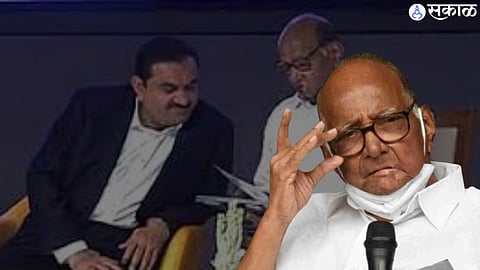 Sharad Pawar and Gautam Adani