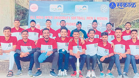 UMVI's silver medal winning team in Inter University Softball Tournament
