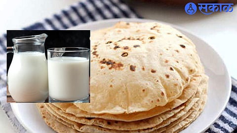 Roti with Milk Benefits