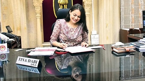 Tina Dabi pakistani hindu houses in jaisalmer bulldozed twitter trend  