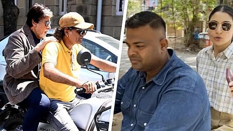 Amitabh bachchan Anushka Sharma bike ride without helmet -Update 