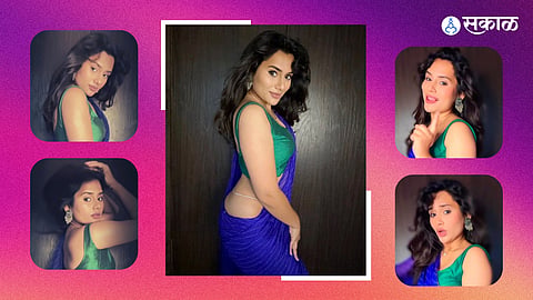 actress shweta kharat trolls by netizens on hot look in saree she also answered 