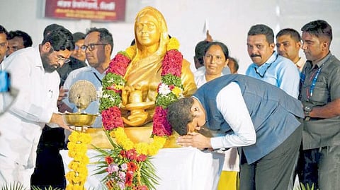 ahmednagar district name change as ahilya devi nagar cm eknath shinde big announcement politics
