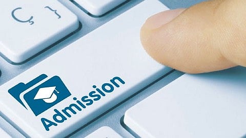 Admission issue due to low percentage 12th passed students education 