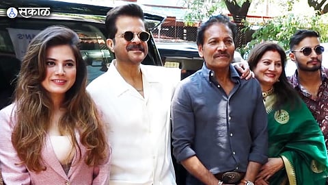 Anil Kapoor Inaugurated His Make Up Artist  Deepak Chauhan Salon In Mumbai