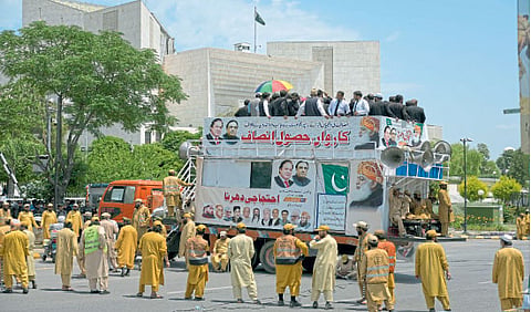 conspiracy to imprison me for ten years on false charge of treason Imran Khan