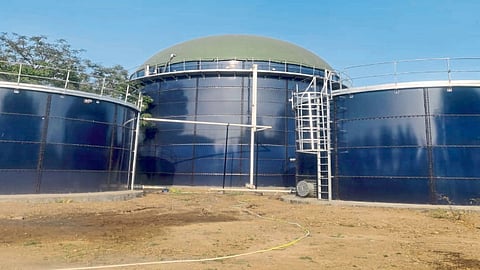 Power outage in Kanchanwadi waste plant generate electricity by waste biogas 