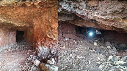 Torna Fort three Shivaji maharaj era caves tourism travel pune 