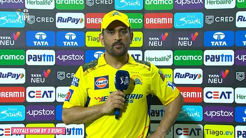  ms dhoni on chennai super kings 